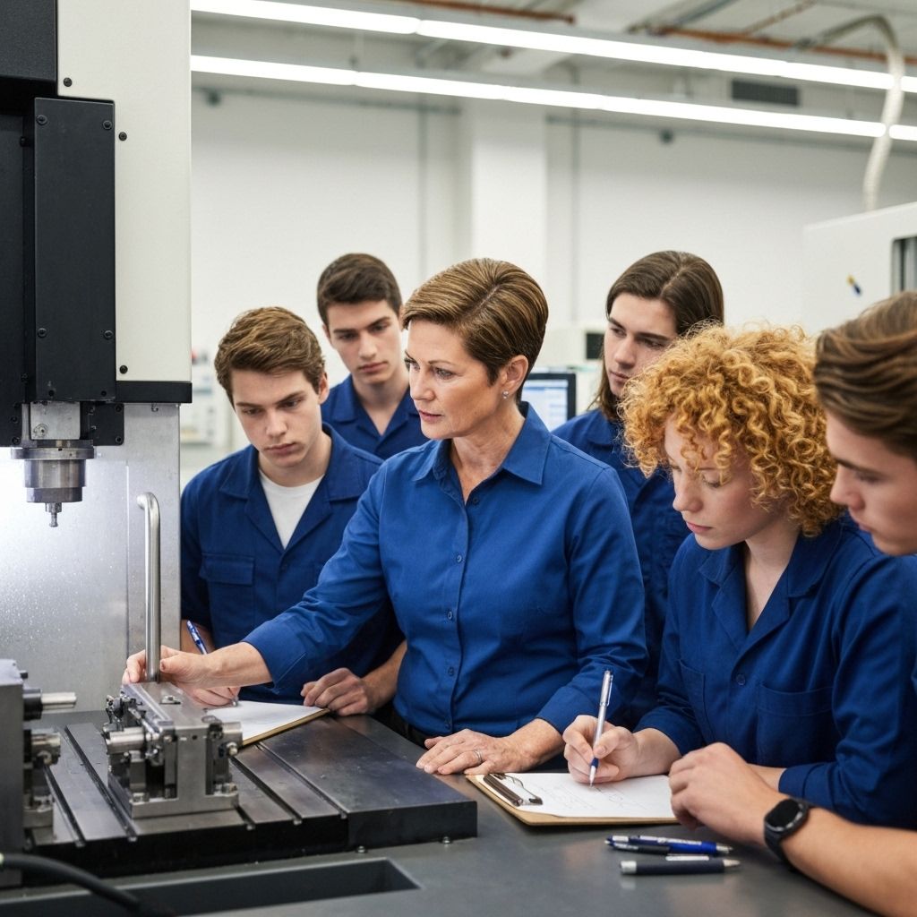 Teaching engineering and manufacturing